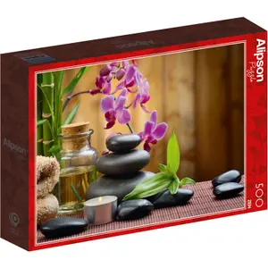 500 piece puzzle Alipson Puzzle Galet Zen image-1