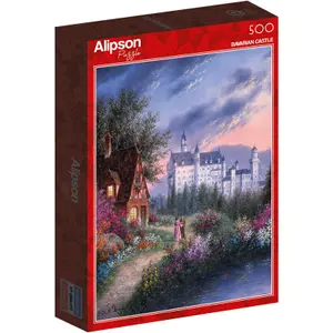 Puzzle 500 elementów Alipson Puzzle Chateau Bavarois
