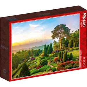 a2402363-1000-piece-puzzle-alipson-puzzle-jardin-sur-colline-multicolour-33-5x23-2x4-6-cm