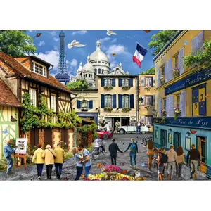 1000-piece puzzle Alipson Puzzle Rue De Paris