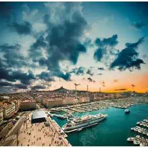 500 piece puzzle Alipson Puzzle Vieux Port Marseille image-1