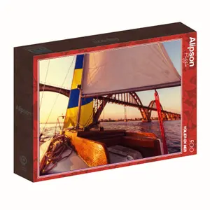 Pussel med 500 bitar Alipson Puzzle Voilier En Mer