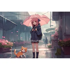 500 piece puzzle Alipson Puzzle Manga image-1