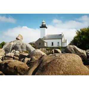 1000-piece puzzle Alipson Puzzle Phare De Pontusval image-1