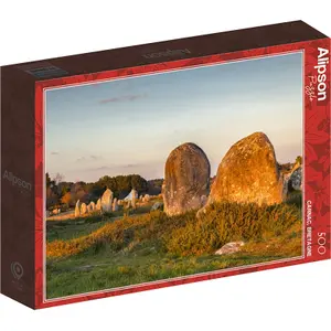 500 piece puzzle Alipson Puzzle Carnac Bretagne image-0