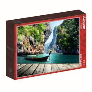 a2403076-1500-piece-puzzle-alize-krabi-thailande-green-beige-33-5x23-2x4-6-cm