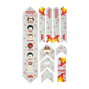 Kit de protection de cadre All Mountain Style Extra Stranger Things 8bit image-0