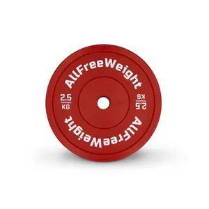 Weight training plate AllFreeWeight Bumper image-1