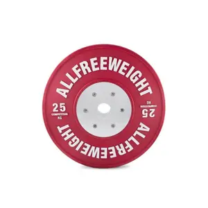 Competitiedisk voor gewichtheffen AllFreeWeight Bumper image-0