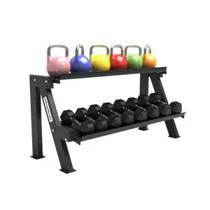 Hexagonal dumbbell storage rack AllFreeWeight AFW image-0
