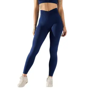Seamless V-Waist Leggings for Women Allwear Basic image-0