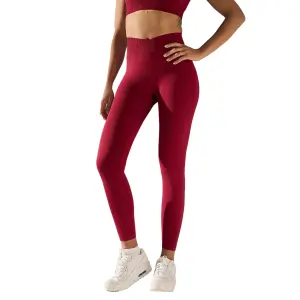 Seamless V-Waist Leggings for Women Allwear Basic image-0