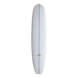 Longboard + gold diamond logo with matte finish Almond Walks on Water 9'0 image-0