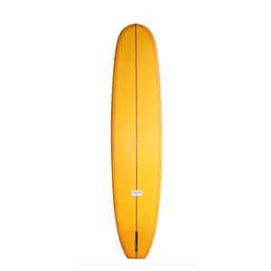 Tinted Resin Longboard Almond Walks on Water image-0
