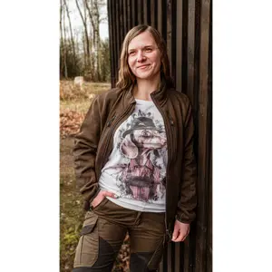 Damen T-Shirt Almtracht Dachshund With Hat image-2