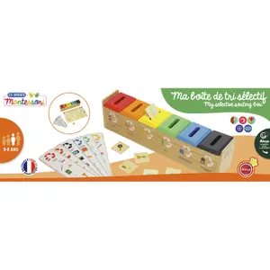 Wooden recycling box building set Aloya image-0