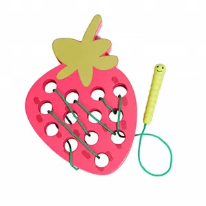 Wooden lace cutter toys Aloya image-0