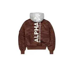 Zip-up hooded bomber Alpha Industries MA-1 image-1