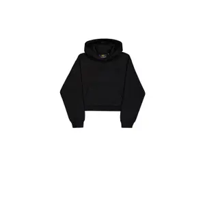 Women's hooded sweatshirt Alpha Industries Rhinestone World Logo image-0