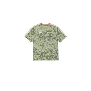 T-shirt Alpha Industries Logo Track Tape Camo image-0