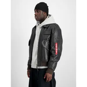 Lederjacke Alpha Industries CWU
