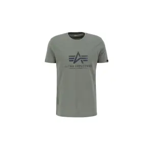 Reflecterend regenboog T-shirt Alpha Industries Basic image-0