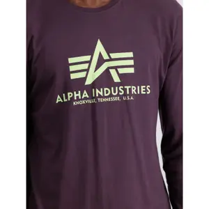 Langarm-T-Shirt Alpha Industries Basic image-4