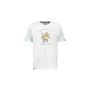 T-shirt Alpha Industries black cats image-0