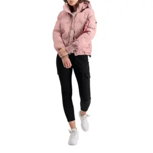 Plumífero con capucha para mujer Alpha Industries image-1