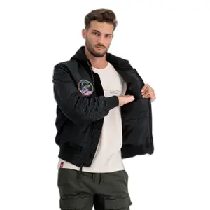 Dark hooded bomber Alpha Industries MA-1 VF image-4