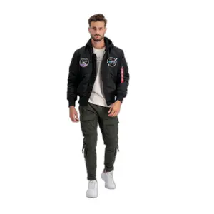 Dark hooded bomber Alpha Industries MA-1 VF image-5