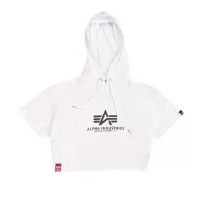 Women's hooded t-shirt Alpha Industries Basic COS image-0