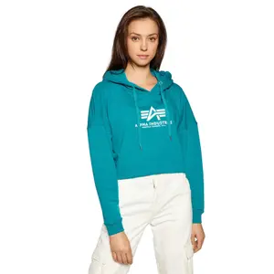 Sweat hoodie woman Alpha Industries Basic COS image-2