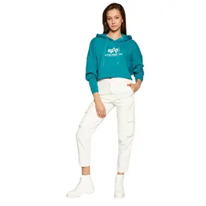 Sweat hoodie woman Alpha Industries Basic COS image-1