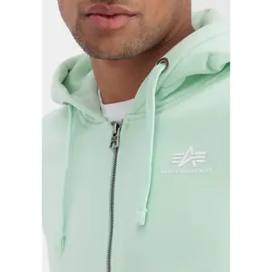 Sweatshirt à capuche zippé Alpha Industries Basic SL image-4