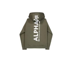 Zip-up hoodie Alpha Industries Back Print image-1