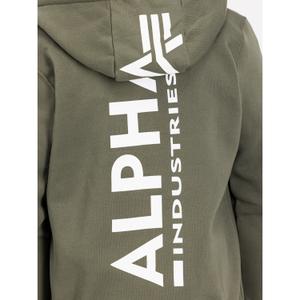 Zip-up hoodie Alpha Industries Back Print image-5