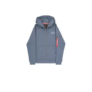 Zip-up hoodie Alpha Industries Back Print image-0