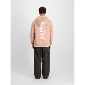 Zipped hoodie with printed back Alpha Industries image-1