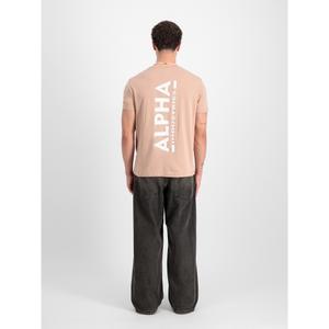 T-shirt met print op de achterkant Alpha Industries image-1