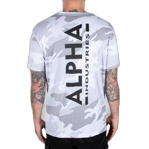 Koszulka Alpha Industries Backprint Camo image-1