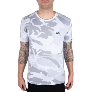 Koszulka Alpha Industries Backprint Camo