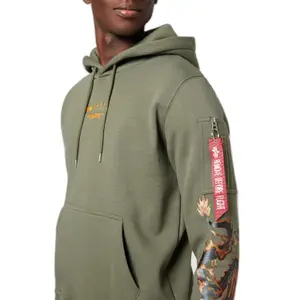 Sweatshirt à capuche Alpha Industries Dragon EMB image-4
