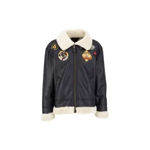 Leather jacket Alpha Industries B3 FL Custom image-0