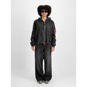 Lederjacke Damen Alpha Industries MA-1 FL Vintage image-1