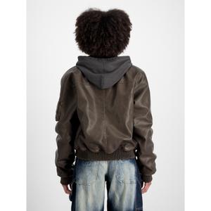 Lederjacke Damen Alpha Industries MA-1 FL Vintage image-3