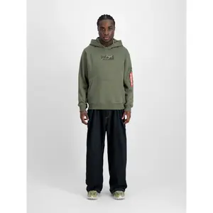 Hoodie Alpha Industries Camo Panel image-0