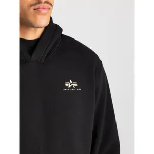 Huvtröja med liten logga Alpha Industries Basic TPU image-6
