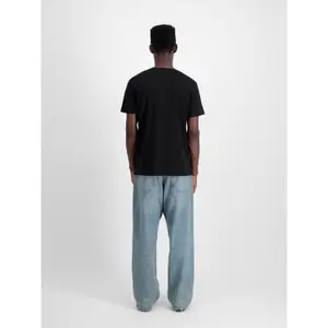 T-shirt com logo em cetim Alpha Industries image-2