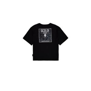 Koszulka z nadrukiem na plecach Alpha Industries Berlin Candy Bomber